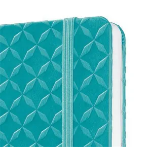 Exklusives Notizbuch „Jolie“, Aqua Green, liniert, 95x150 mm, 174 Blatt, SIGEL